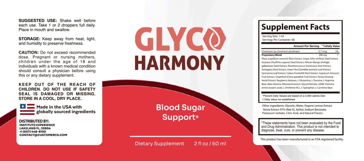 Glyco Harmony label